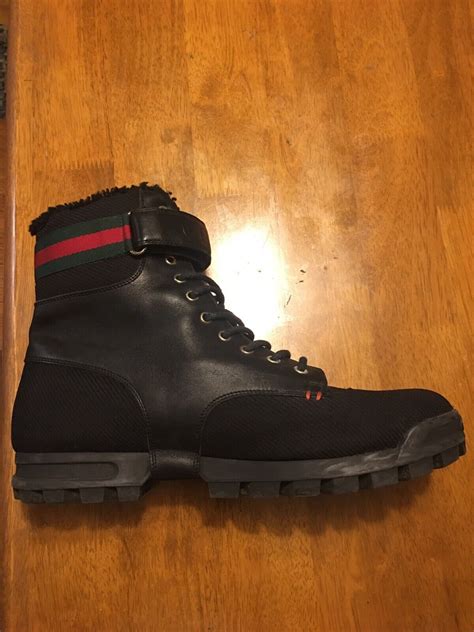 gucci navy boots|nordstrom men's gucci boots.